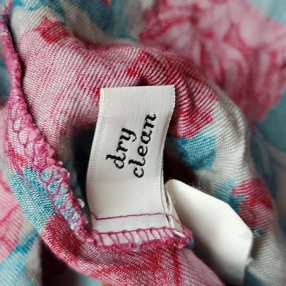 Country Sophisticates By Pendleton floral button down Size 10 Vintage - Picture 11 of 13